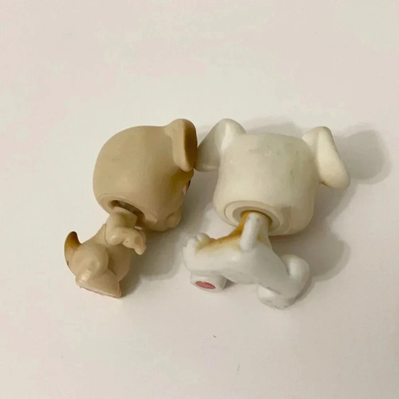 LPS Littlest Pet Shop Lot of 2 Dogs Jack  Russell Terrier Puppy Boxer - Picture 6 of 16